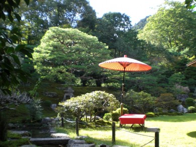 『旧竹林院』国指定の名勝庭園